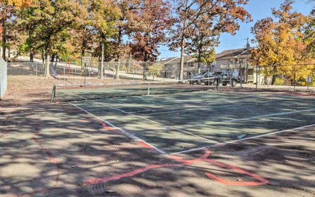 Fireplace & Water Views: Lake Ozark Condo!