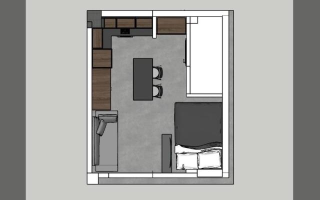 Stylish Modern Studio, Chalkida centre, seaside