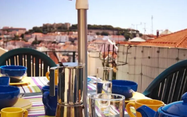 Terrace View in Chiado