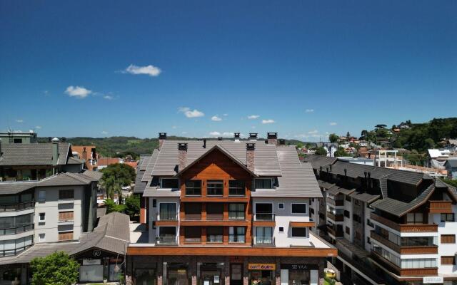 Apartamento no Centro Gramado 7 Pessoas - Volo 205