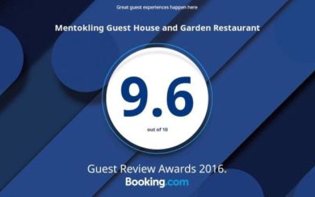 Mentokling Guest House and Garden Restaurant
