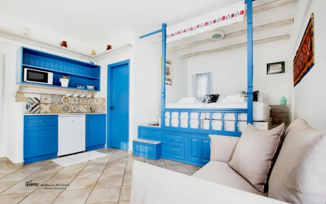 Glaros luxury studio on the Beach