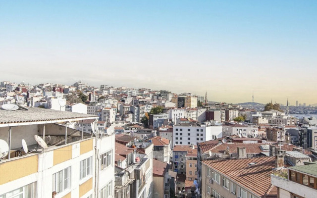 Central Flat With City View Near Istiklal Street