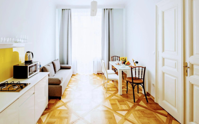 Family apartments in Lviv center with balcony