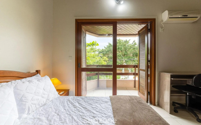 Apto 2qtos churrasq. 400 à praia | Jurerê - JBA202