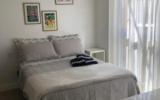Flat no centro a 250 metros da praia
