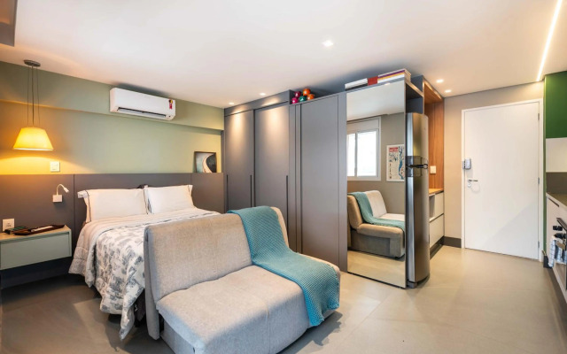 Pinheiros Faria Lima, Novo, 38M2, WIFI500MB