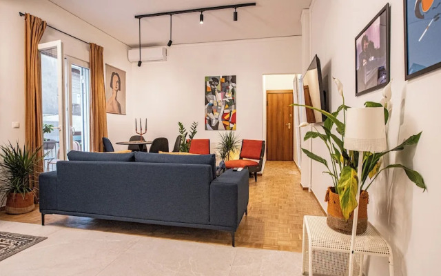 Eclectic Chic Thissio Apartment