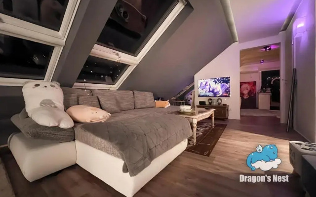 Dragons Nest: Cozy & Modern Attic Loft Nuremberg