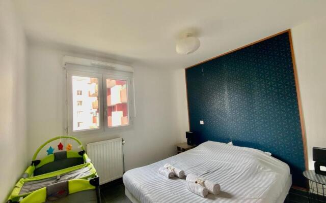 GROOMI Le Port Marianne- Appartement cosy avec 1 chambre