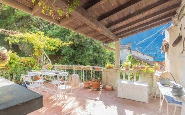Terrace on Orrido di Nesso Waterfall by Rent all Como