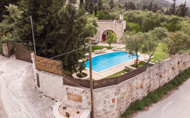 Villa Aloni-traditional Stone Villa With Nice View,pool and Garden