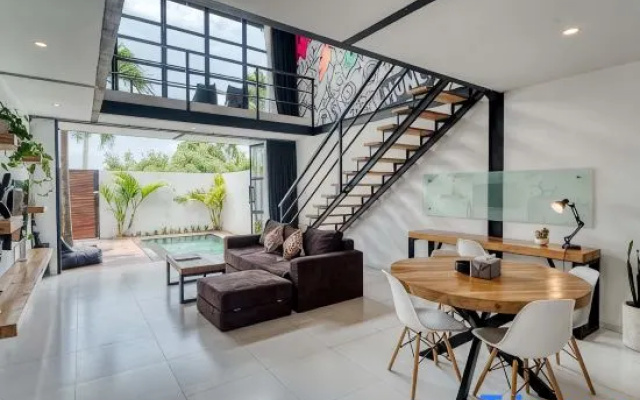 Echo Haven A4 : 1BR Loft In Canggu — 4-star hotel in Canggu