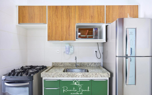 Apartamento térreo maravilhoso com mezanino para 10 pessoas