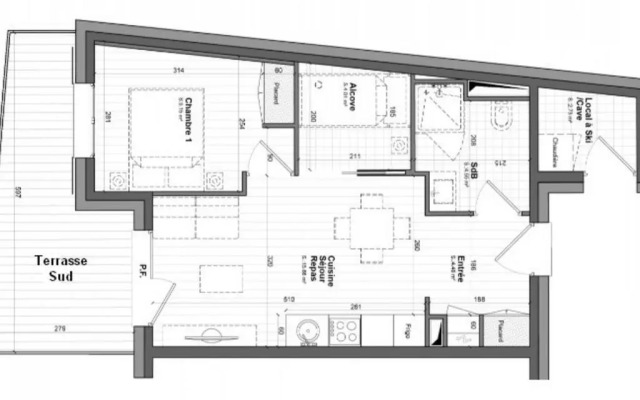 Appartement Hauteluce, 3 pièces, 6 personnes - FR-1-293-268