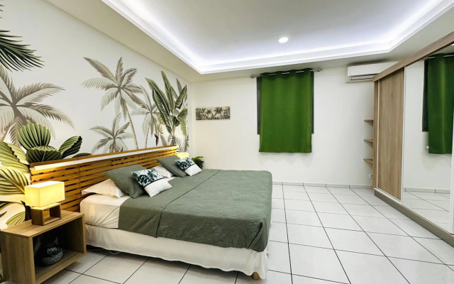 Villa Tropical Paradise avec piscine, 4 chambres