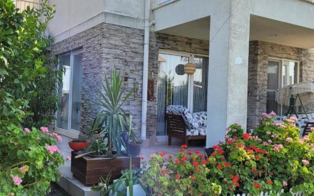 Architect's house with spacious veranda in Antalya, Belek