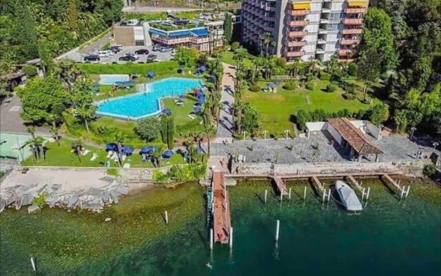 Appartamento con piscina e sauna Bissone