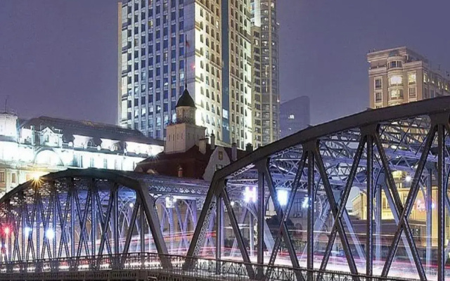 Shanghai Bund South China Harbour View