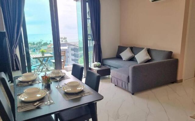 Bo401 Paradise Sea View 2 Bedrooms Plus 2bathrooms at Center Ao Nang