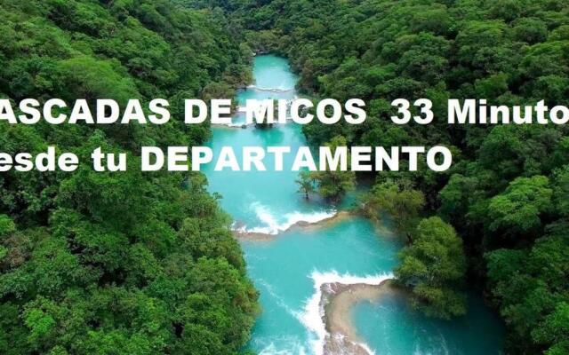 Departamento ( j ) Comodo centrico Tv Ac wifi cocina parking