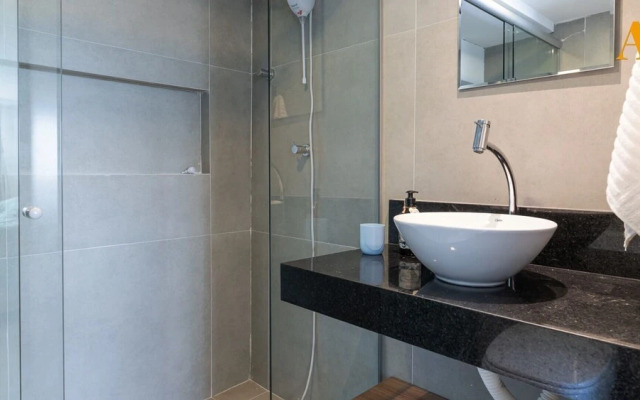 Flat moderno Praia de Serrambi BFS312