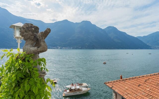 Terrace on Orrido di Nesso Waterfall