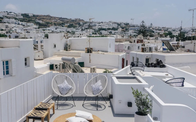 Roofs of Chora, Townhouse with Rooftop Pool - Adults Only