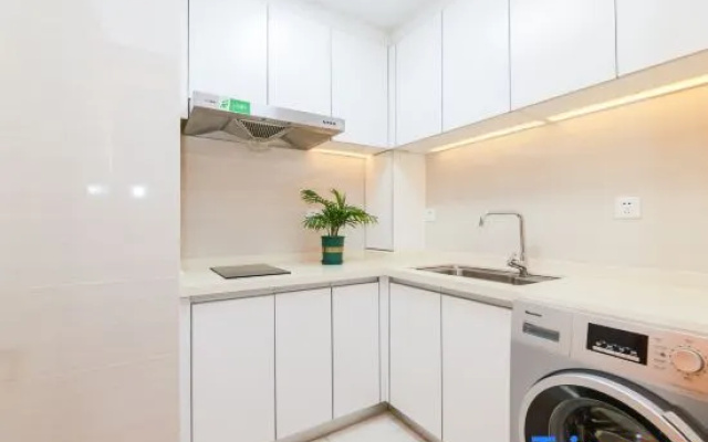Fusi Homestay (Yantai Golden Beach Seawater Bathing Area) – Kitchen – Yantai
