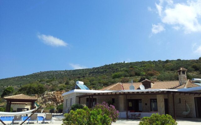 Private Villa Sea Views Total Privacy Heated Pool 25 Mins From Paphos