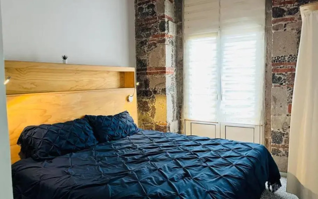 106 Hermoso depto centro histórico CDMX, 1* piso