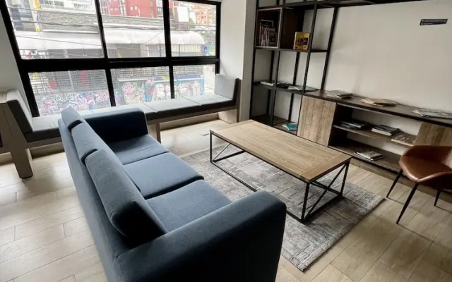 Beautiful Loft With View of Los Cerros Capitalinos