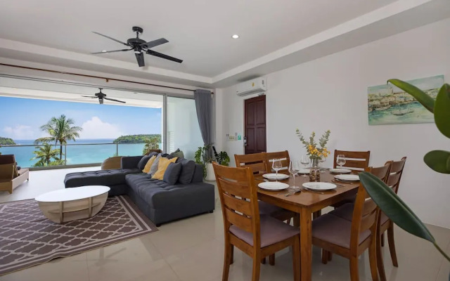 Ocean View Jacuzzi 3BR Kata Penthouse