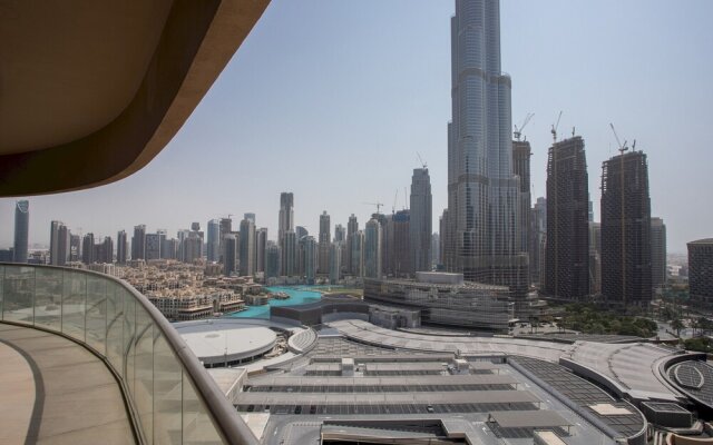 The address Dubai Mall Balcony & View 3bed