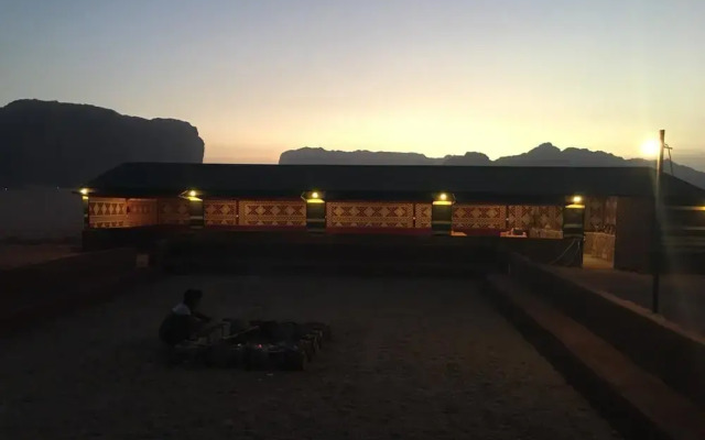 Wadi rum open view camp