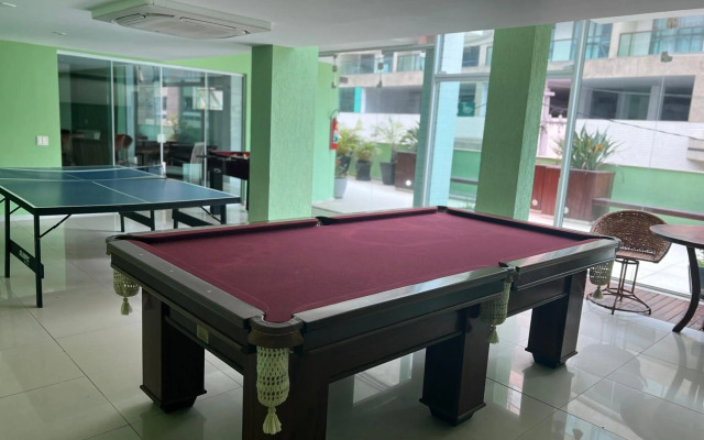 Apartamento 1 Minuto a pé da Praia do forte