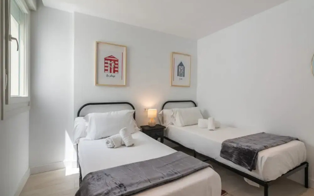 Family Apartment With Balcony, Wifi