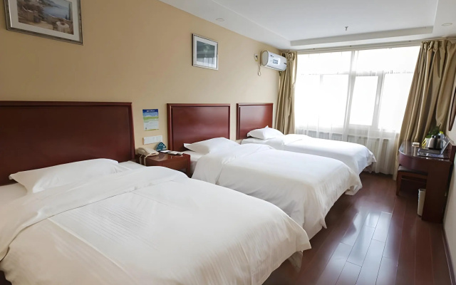 GreenTree Inn Shandong Linyi Yishui County Angel Garden Express Hotel – Guest Rooms – Linyi