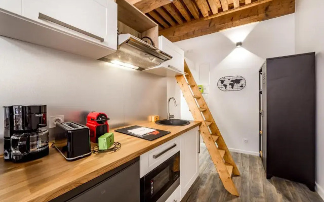 Cosy et tout neuf - studio idéal au coeur de Lyon