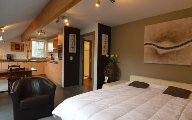 Charming Apartment with Access to Outdoor Hot Tub in Green Condroz Valley