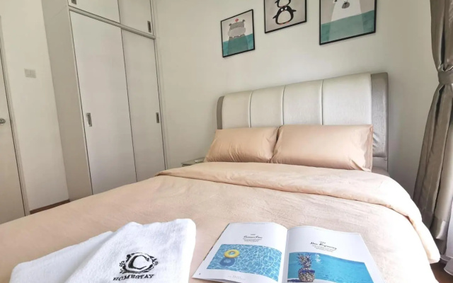 B2510 Paradigm mall 2BR 6Pax Wifi Tvbox NETFLIX! Prime Area The Platino By STAY – Guest Rooms – Johor Bahru