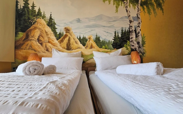 Pension Weiße Rose I Frühstück Parkplatz