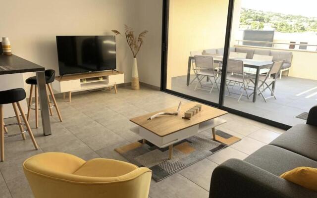 Appartement T3 de standing, vue mer - Porticcio