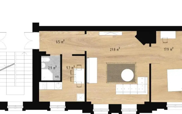 Ancient Storie's AP 65sqm Renovated Free parking