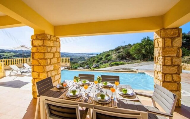 Eastmed Villas Paphos Villa Aqua View Three Bedroom Villa With Private Swimming Pool