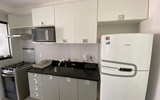 TEMPORADA737, APTO com 02 QUARTOS, Home Office, PISCINA, WIFI