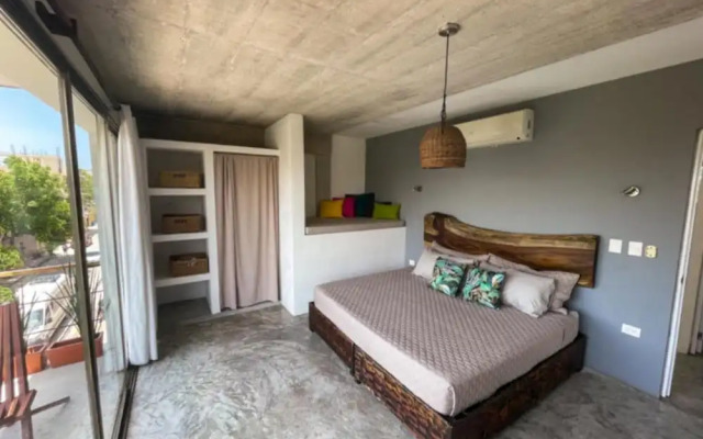 Jungle Duplex Tulum Centre King Bed Rooftop Pool