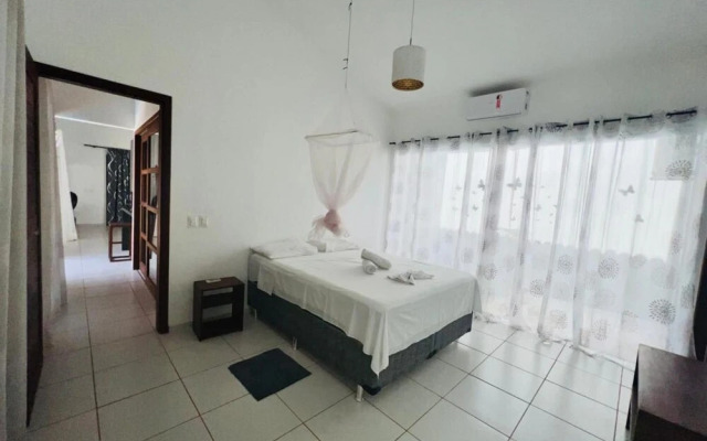 Paradis aca Casa Tropical com Piscina e 3 Su tes
