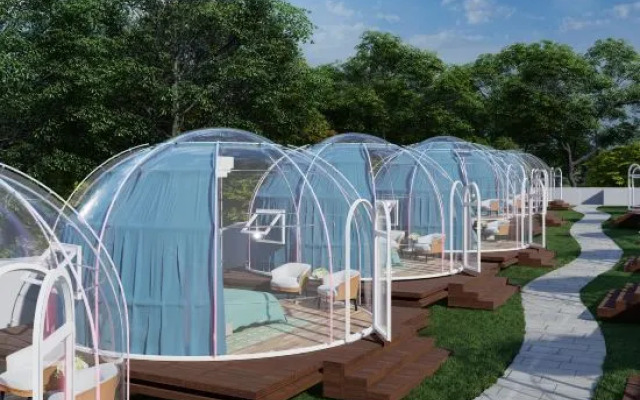 Clouds on the Huanxi Campground