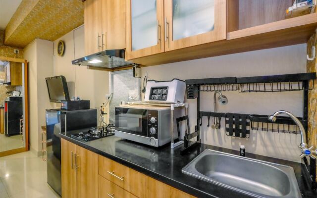 Comfy and Simply Studio Room at Grand Kamala Lagoon Apartment